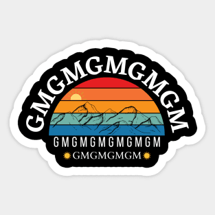 GMGMGM Sticker